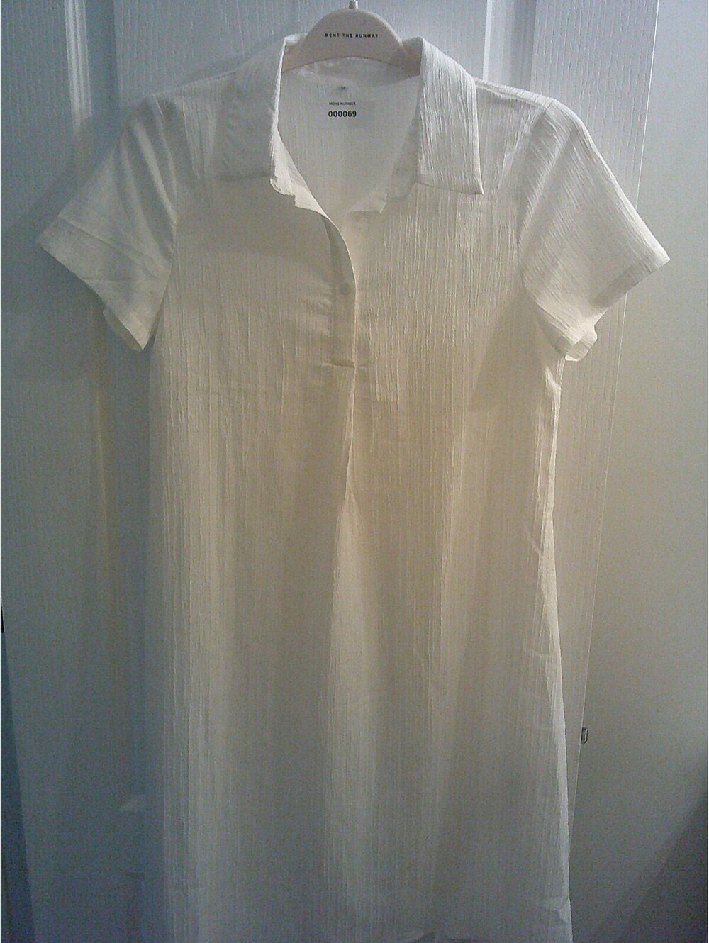 White Summer Dress- Swim Coverup 0069
